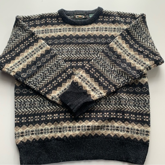 Vintage grandpa sweater oversized size M - Picture 4 of 6